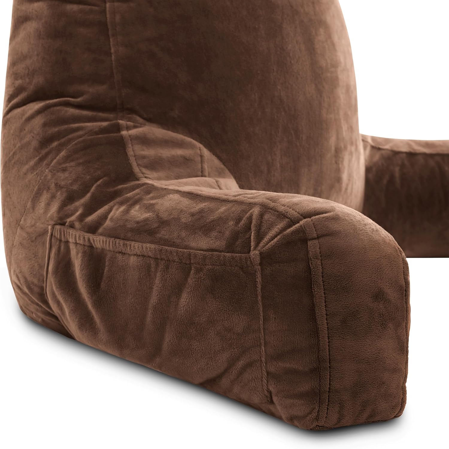 Husband Pillow XXL The Original for Adults - 30" Tall Backrest for Sitting Up in Bed - Firm Support Reading & Bed Rest Pillows for…