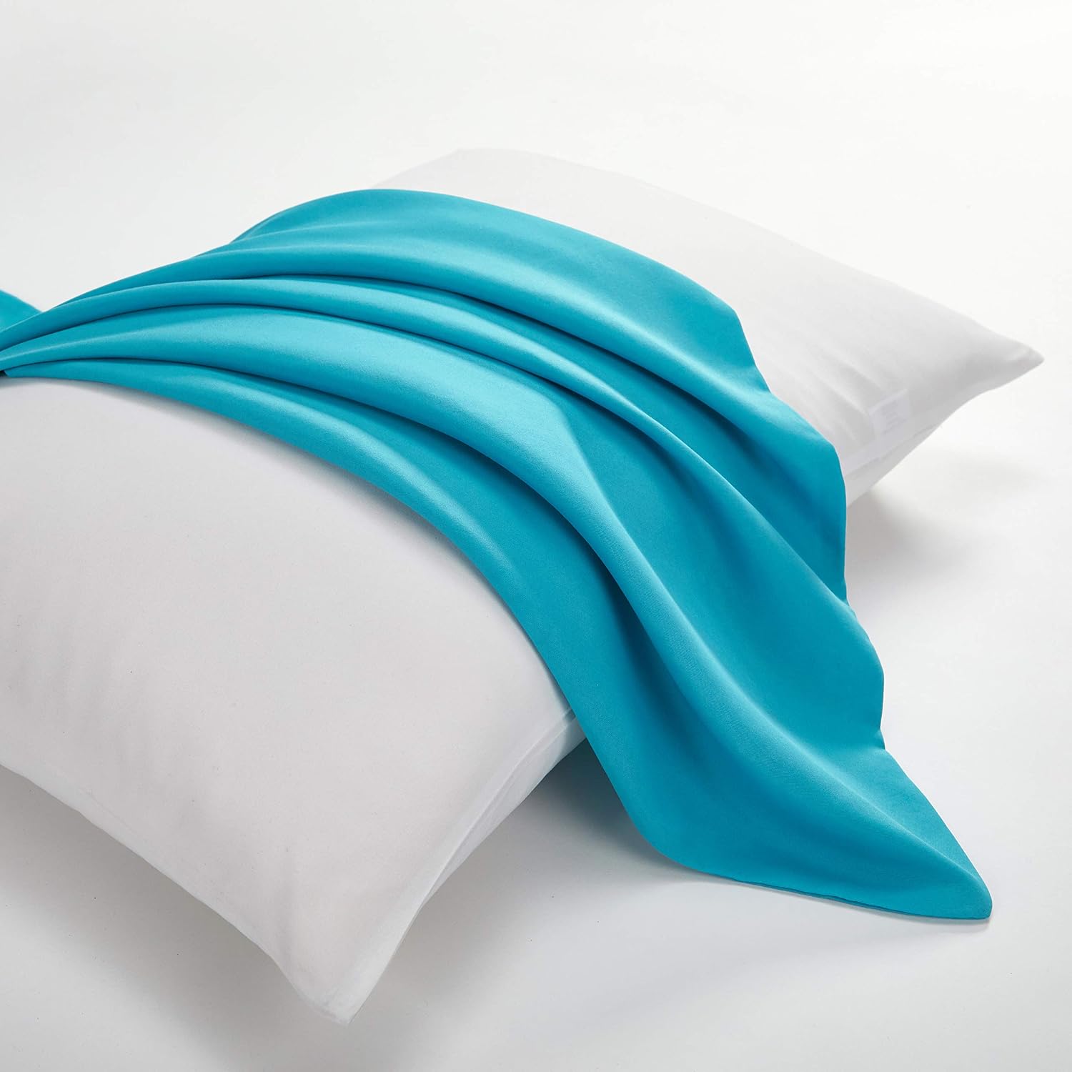 EVOLIVE Ultra Soft Body Pillow Cover 21"x54", Cozy Microfiber Pillowcase with Hidden Zipper, Breathable, Perfect for Pregnancy & Side…