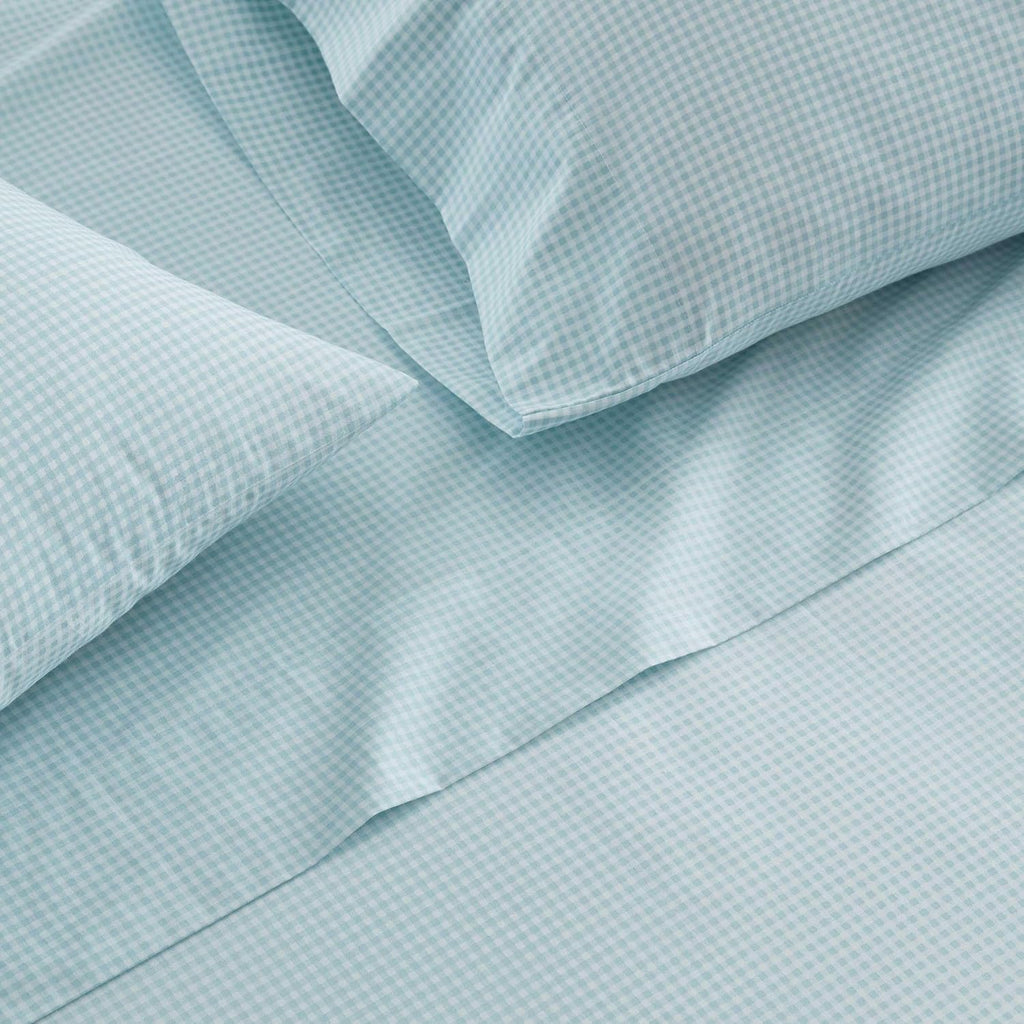 MarthaStewart Martha Stewart - King Size Sheets Set, Crisp & Tailored Cooling Sheets w/a Naturally Smooth Cotton Percale Lightweight Feel -…
