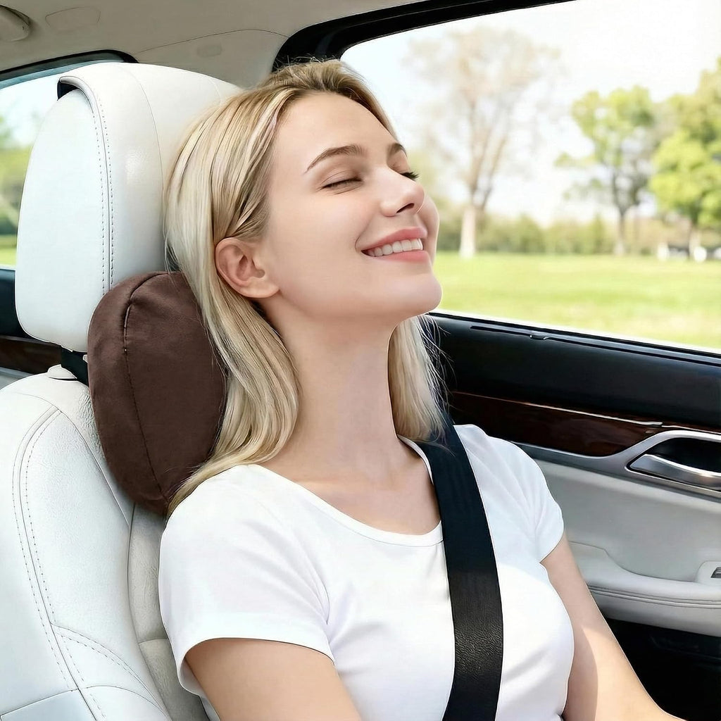 WELBRIT 2PCS Car Pillow for Car Neck Pillow for Driving Seat Neck Support Soft Cushion Back Support Head-Rests for Vehicle Sleeping…