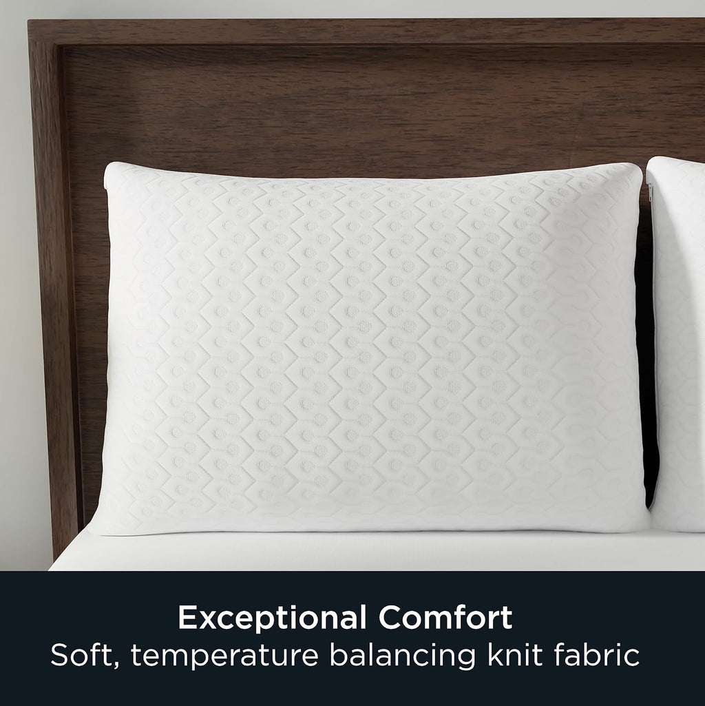 AllerEase Platinum Allergy Defense Particles Proof Temperatur Balancing Luxurious Plush Fabric Machine Washable Durable Zippered Pillow Pro…