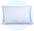 Safe and Sound Cooling Waterproof Pillow Protectors (20×36'') - Breathable Cool Zipped Pillow Cover - PE + Polyester for Summer, Oeko-TEX…