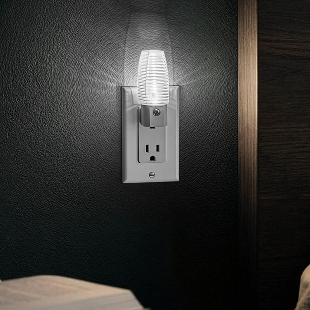 Maxxima MLN-16 LED Plug in Night Light - Features Auto Dusk to Dawn Sensor 5000K Daylight, 5 Lumens, Ideal for Bedroom, Bathroom…