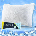 BETU Cooling Pillow King Size, Shredded Memory Foam Pillows for Hot Sleepers, Adjustable Firm Bed Pillows, Hotel Collection Side Sleeper…