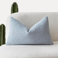Foindtower Modern Textured Boucle Lumber Throw Pillow Covers Accent Solid Decorative Pillow Cases Cozy Couch Cushion Case for Sofa Bed…