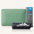 Peujew Travel Pillow Memory Foam Pillows, Camping Pillow-Compressible Medium Firm, Breathable Cover, Ideal Backpacking Hiking, Bed Pillows,…