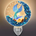 Hortsun Plug in Seashell Night Light Ocean Sea Animal Decorative Night Light Plug in Beach Lamps Vintage Ocean Lamps for Adult for Home…