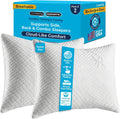 XtremeComforts Xtreme Comforts GREENGUARD Certified Queen Pillows for Sleeping (2 Pack) | Adjustable Shredded Memory Foam Pillows with Remo…