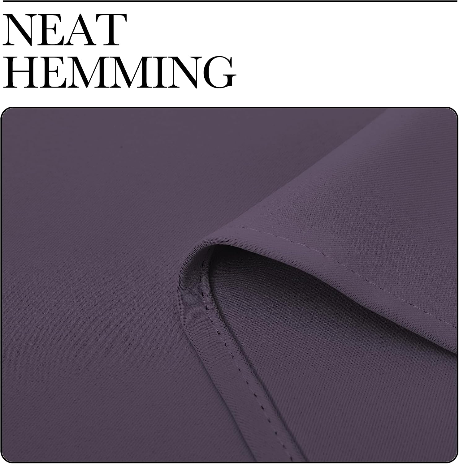 NICETOWN RV Curtains for Camper Windows - (Greyish Purple Color) 42x50 Inch, 2 Panels Set, Thermal Insulated Room Darkening Blackout…