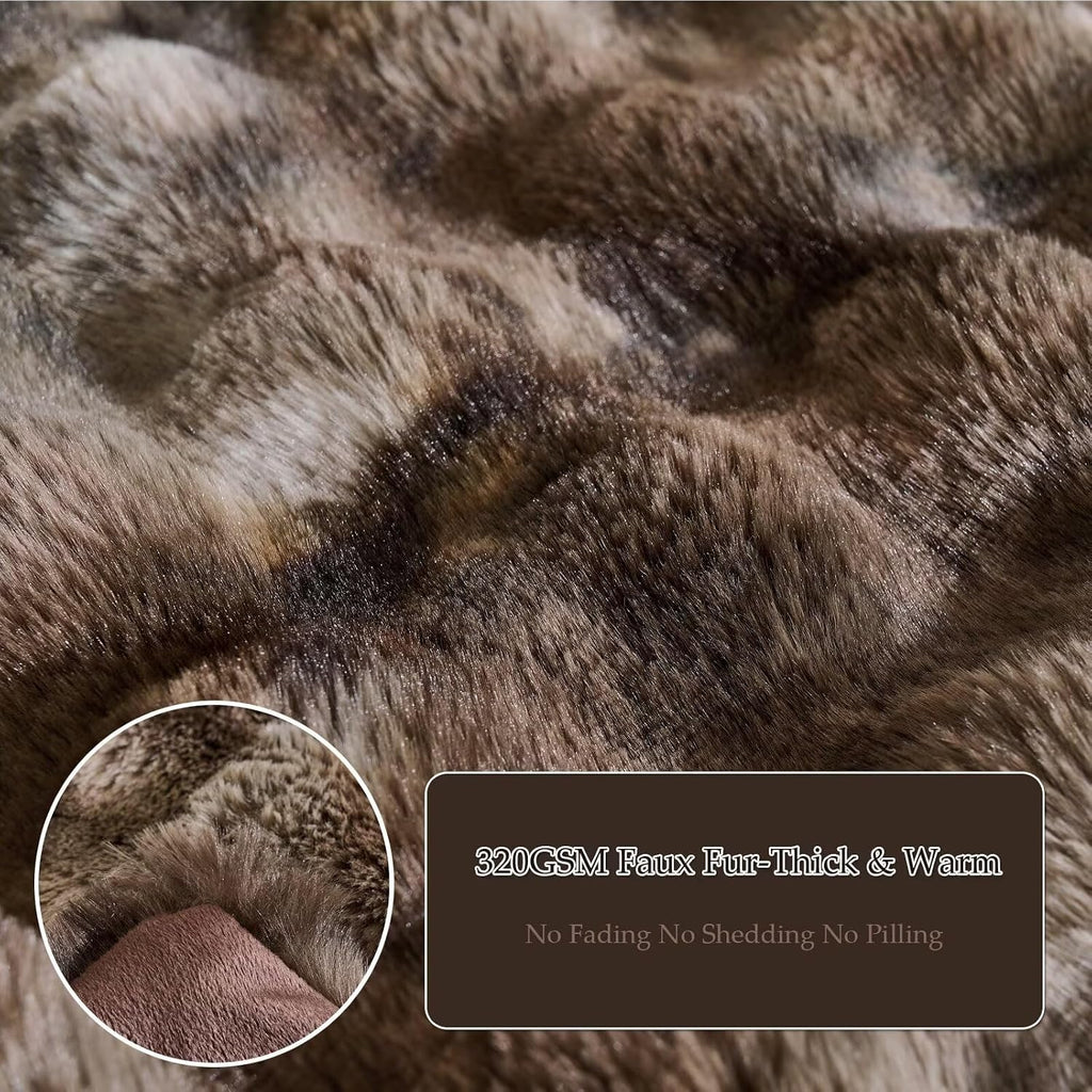Animebody Luxury Shaggy Faux Fur Body Pillow, Fluffy Bed Pillow with Zipper Closure, Soft Decorative Plush Full Long Pillows, Fuzzy Hug Pillow…