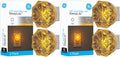 GE Jewel LED Night Light, Plug-in, Dusk to Dawn Sensor, Amber, UL-Certified, Energy Efficient, Ideal Nightlight for Bedroom, Bathroom…