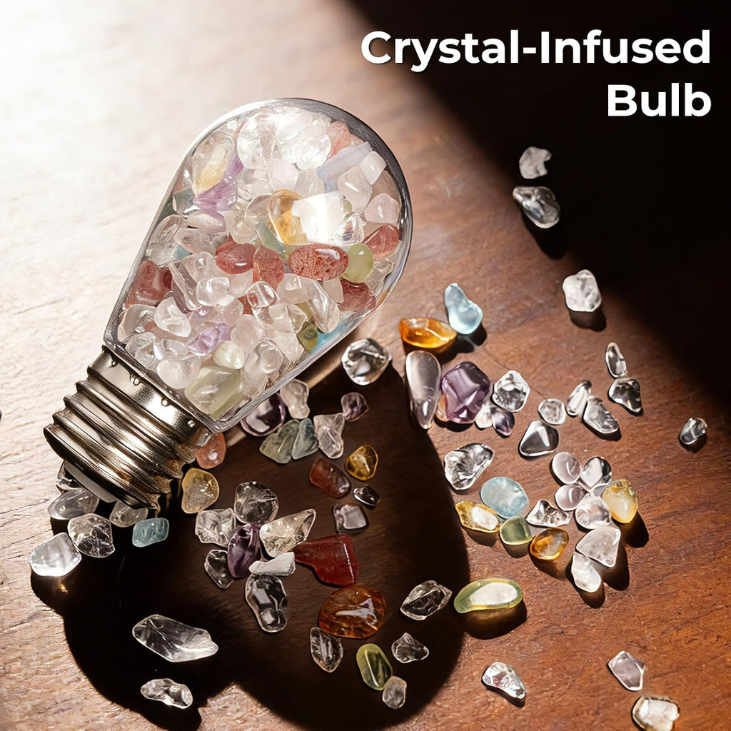 Zuria Zuria Plug-in Crystal Healing Night Light with Switch, Spiritual Crystals Lamp Plug-into Wall Soft White 3000K Plug in Healing…
