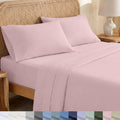 CaliforniaDesignDen California Design Den 100% Organic Cotton Sheets King Size Deep Pocket Set - Soft and Crisp Percale King Sheet Set, Coo…