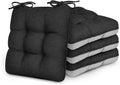 Love's cabin Memory Foam Chair Cushions Set of 4, 15.5"x15.5"x3.5" Indoor & Outdoor Seat Pads for Dining, Kitchen, Office, Patio Chairs…