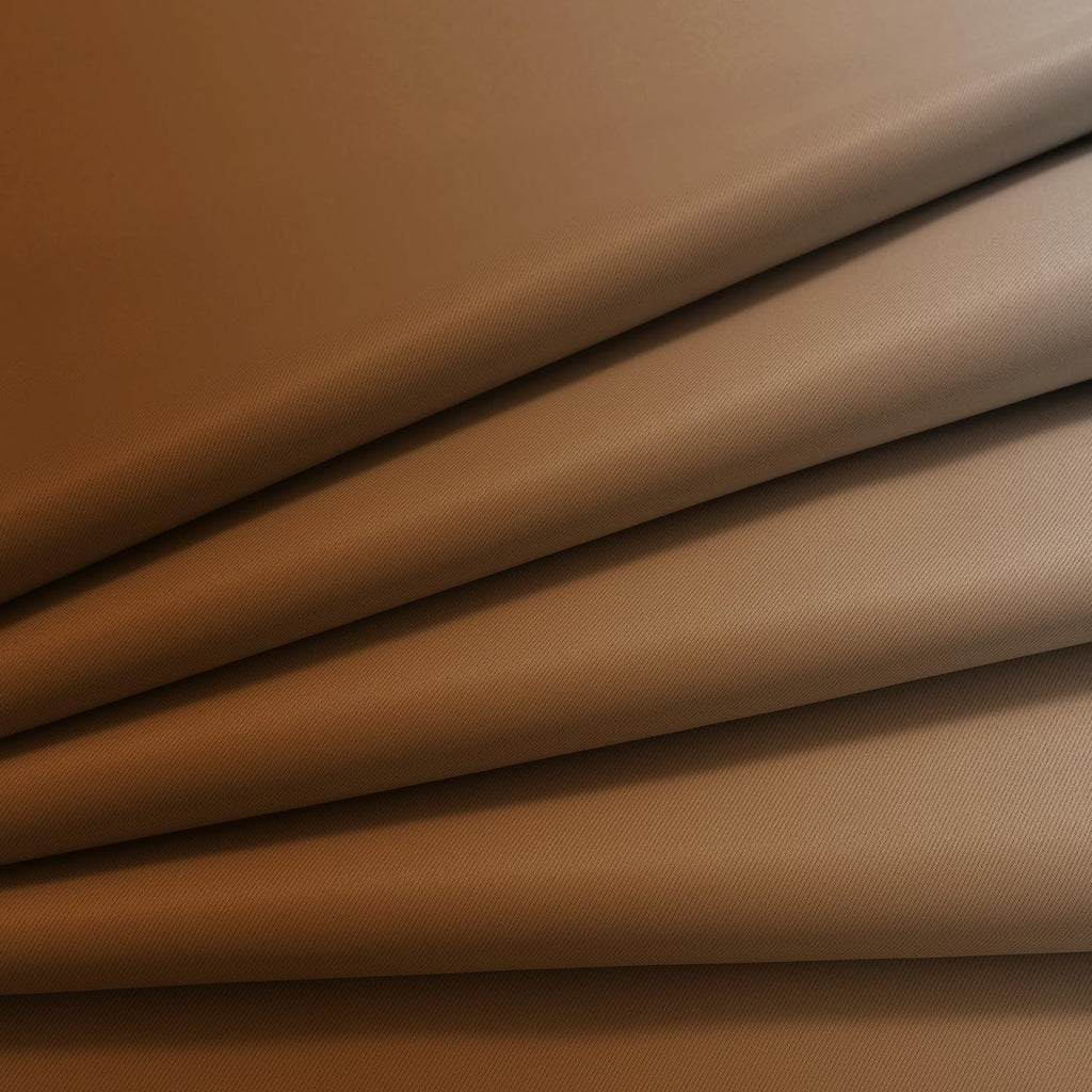 Yakamok Greyish White and Burnt Orange Ombre Curtains, Light Blocking Curtains, Room Darkening Grommet Window Drapes for Bedroom(Burnt Orange…