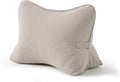 Pat. Pend. Corduroy Lumbar Support Back Pillow for Watching TV, Reading & Gaming, Ergonomic Triangle Support Cushion for Sofa, Armchair &…