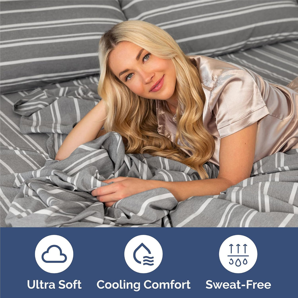 Split King 7 Piece Sheet Set - Comfy, Breathable & Cooling - Hotel Luxury Bedding for Women, Men, Kids, Teens and Children - 1 Flat & 2…