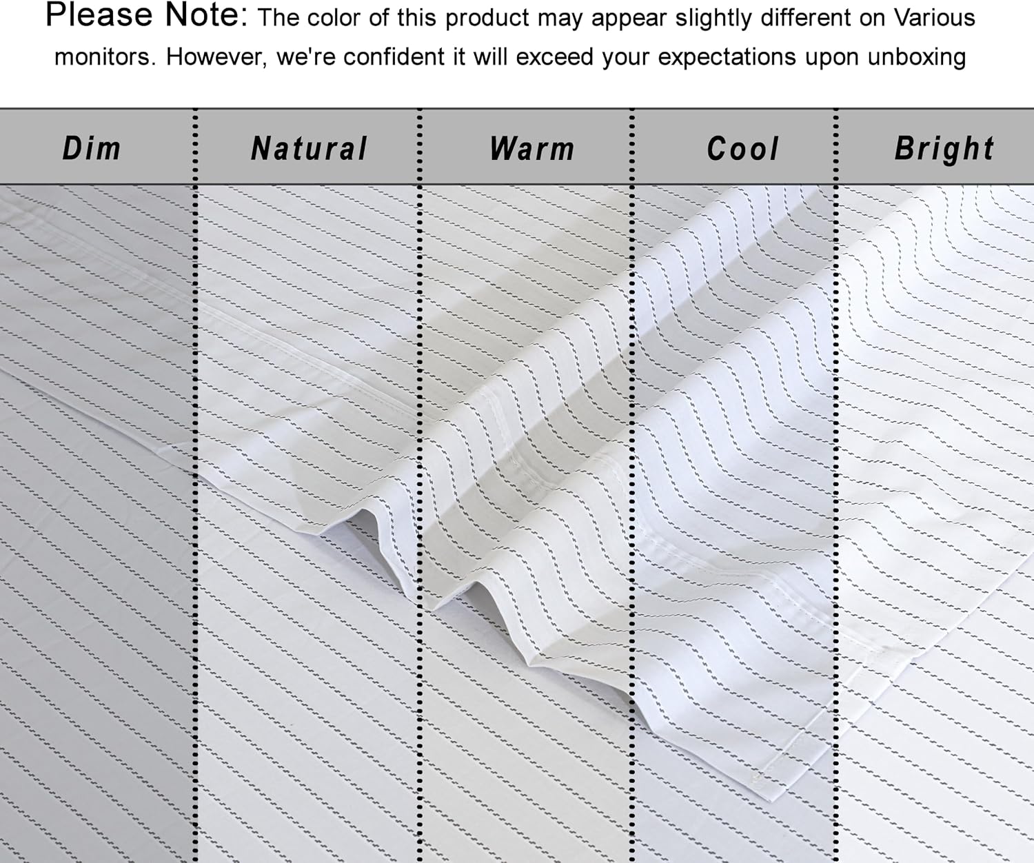 Ruvanti 100% Cotton Organic Percale Sheets Queen Size – Crisp Cooling Bed Sheets for Hot Sleepers, Deep Pocket 15”, Soft Peach Finish, Brea…