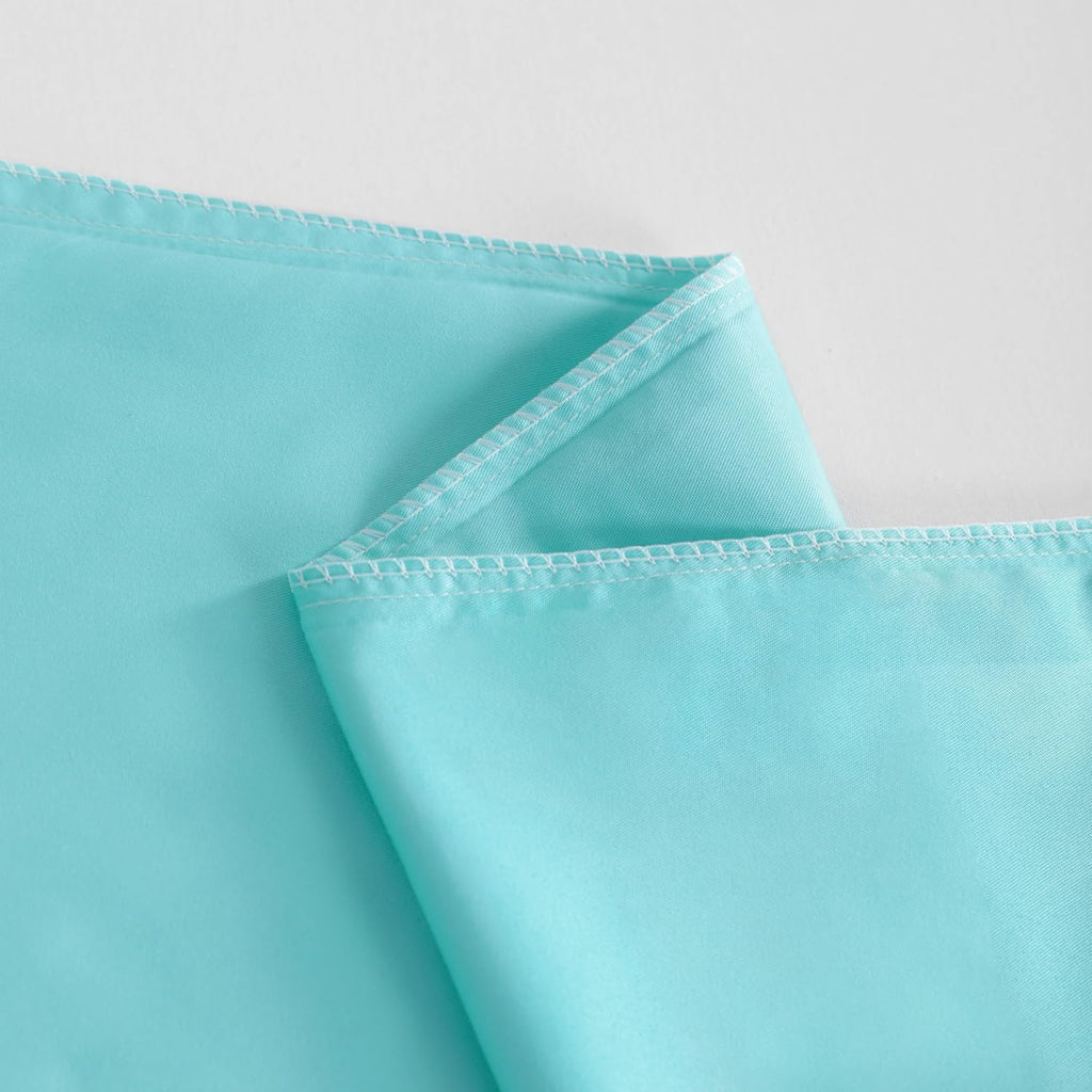 Ntbay Toddler Pillow Cases Set of 2, 2 Pack Brushed Microfiber 14x20 Pillow Cases, Soft, Wrinkle, Fade, Stain Resistant Aqua Pillow Cases w…