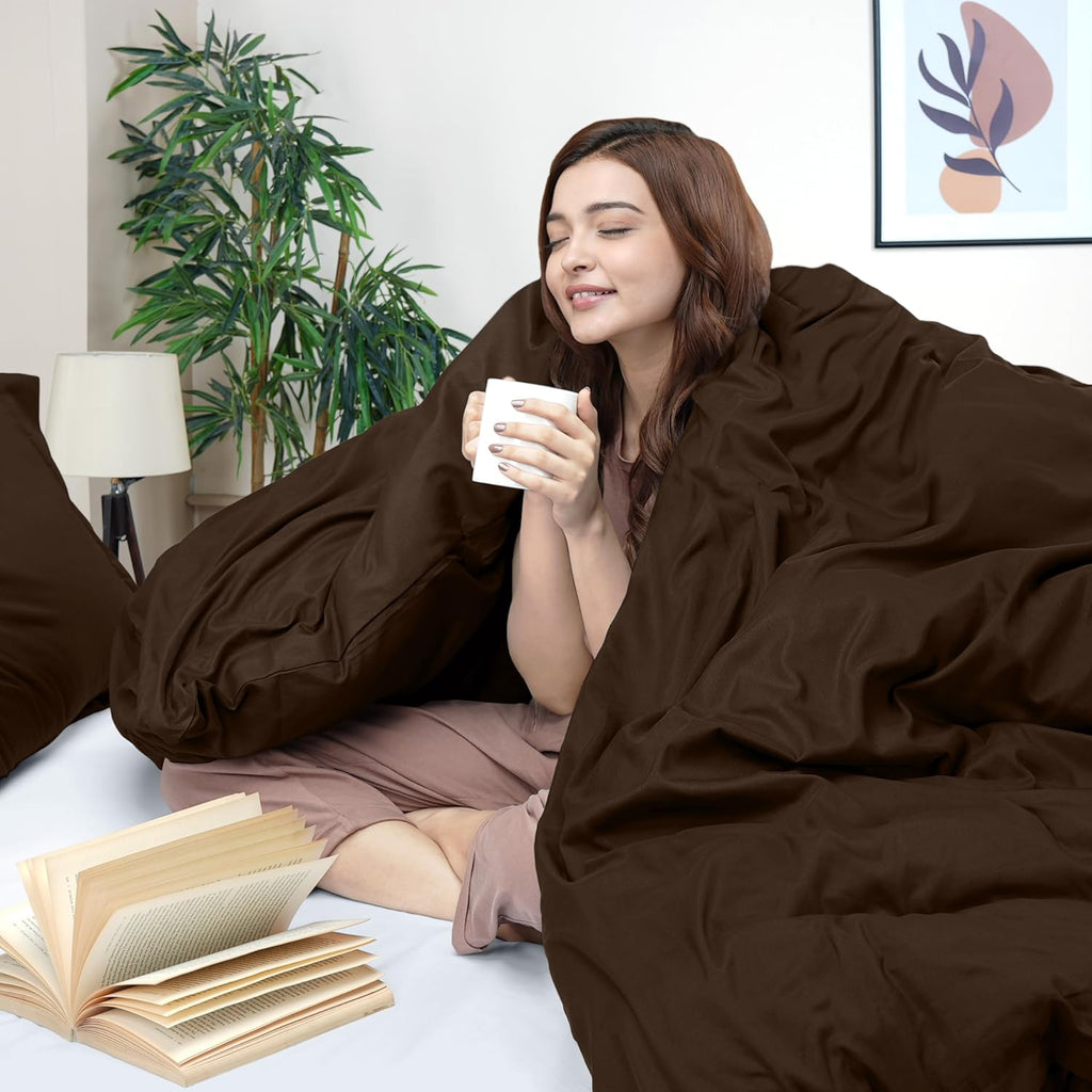 Utopia Bedding Duvet Cover Queen Size - 3 Piece with Zipper Closure - 1 Comforter Cover 90X90 Inches & 2 Pillow Shams 20X26 Inches…