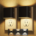 DORESshop Night Lights Plug Into Wall, [2 Pack] Plug in Night Light with 3 Color Temperatures, Dusk to Dawn Sensor, Night Light for Hallway…