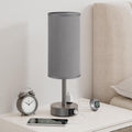 Aooshine Touch Bedside Table Lamp with Memory - Stepless Dimmable Lamp for Bedroom, Small Nightstand Lamp with Dual USB Charging Ports and…