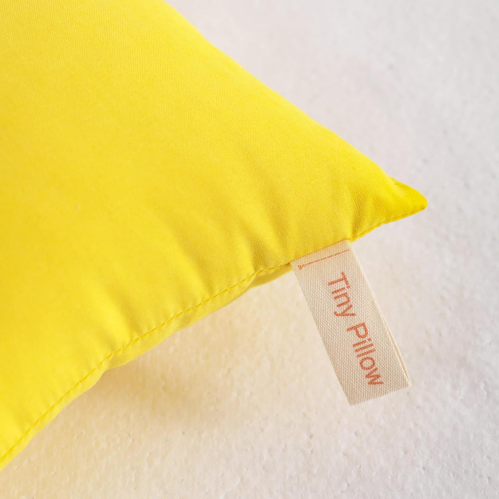 Ntbay Tiny Pillows, Down Alternative 7"x11" Microfiber Mini Pillow for Travel, Pets, Soft Machine Washable Small Pillows for Neck, Wrist, L…