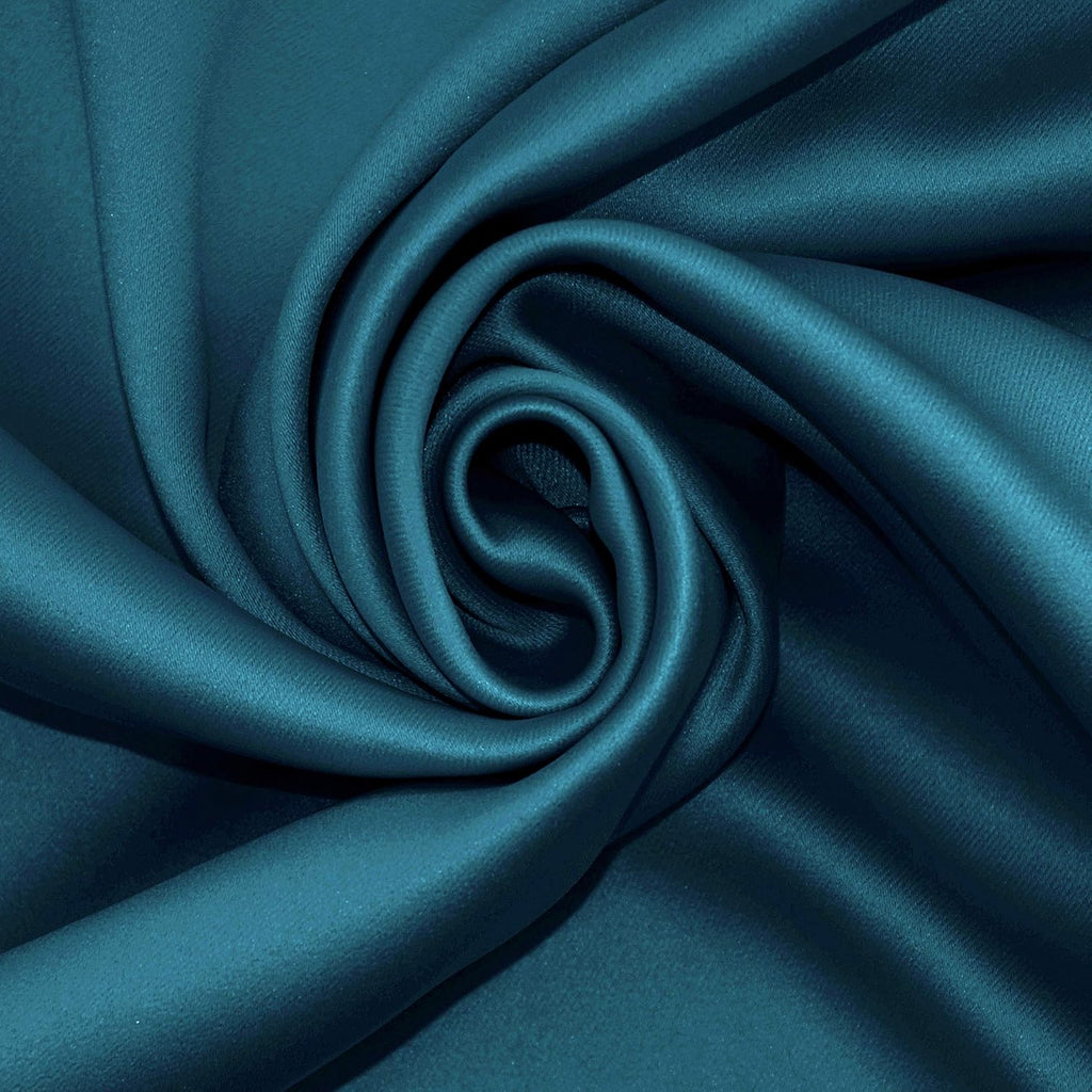 Sun Zero Nordic 2-pack Theater Grade Extreme 100% Blackout Grommet Curtain Panel Pair, 52" x 63", Teal