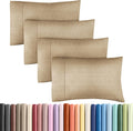 King Pillow Cases Set of 4 - Ultra Soft Hotel Quality Pillowcase Covers - Comfy, Cozy & Wrinkle Free - Shrinkage and Fade Resistant…