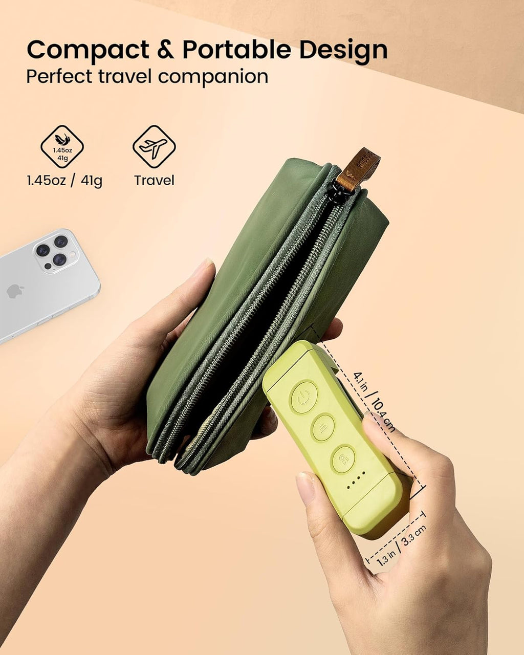 Glocusent USB Rechargeable Book Light, Portable Clip-on LED Reading Light, Reading Lights for Books in Bed with 3 Amber Colors & 5…
