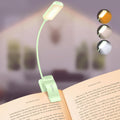 Gritin 9 LED Rechargeable Book Light for Reading in Bed - Eye Caring 3 Color Temperatures, Stepless Dimming Brightness,80 Hrs Runtime…