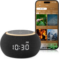 Hotmoon Alarm Clock with Sound Machine for Sleep, Luna Pro Dual-Stage Smart Alarm, 507 Sounds & 10 Healing Frequencies (108-963Hz), Pink…