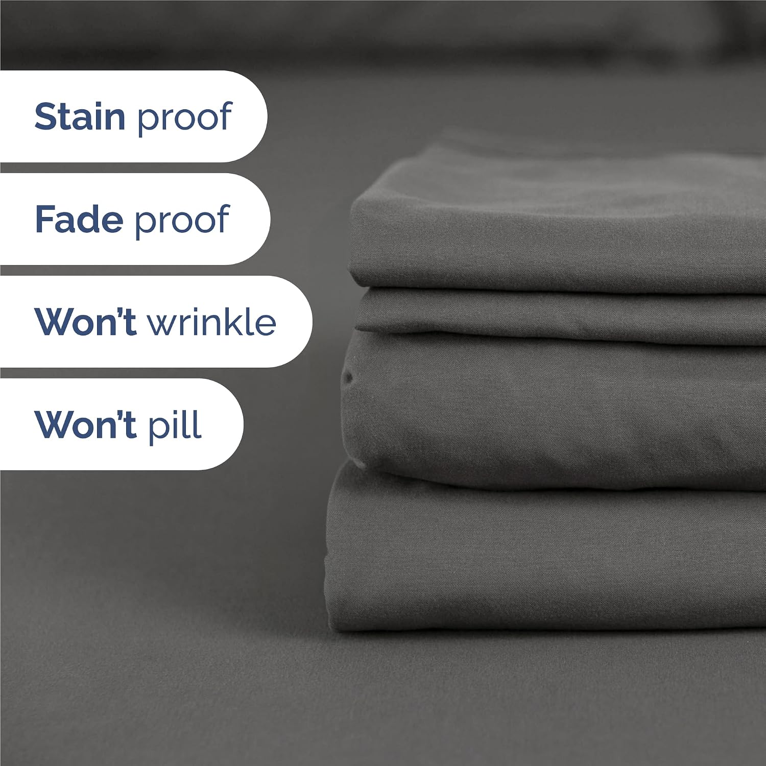 King 6 Piece Sheet Set - Comfy, Breathable & Cooling - Hotel Luxury Bedding for Women, Men, Kids, Teens and Children - 1 Flat & 1 Fitted…