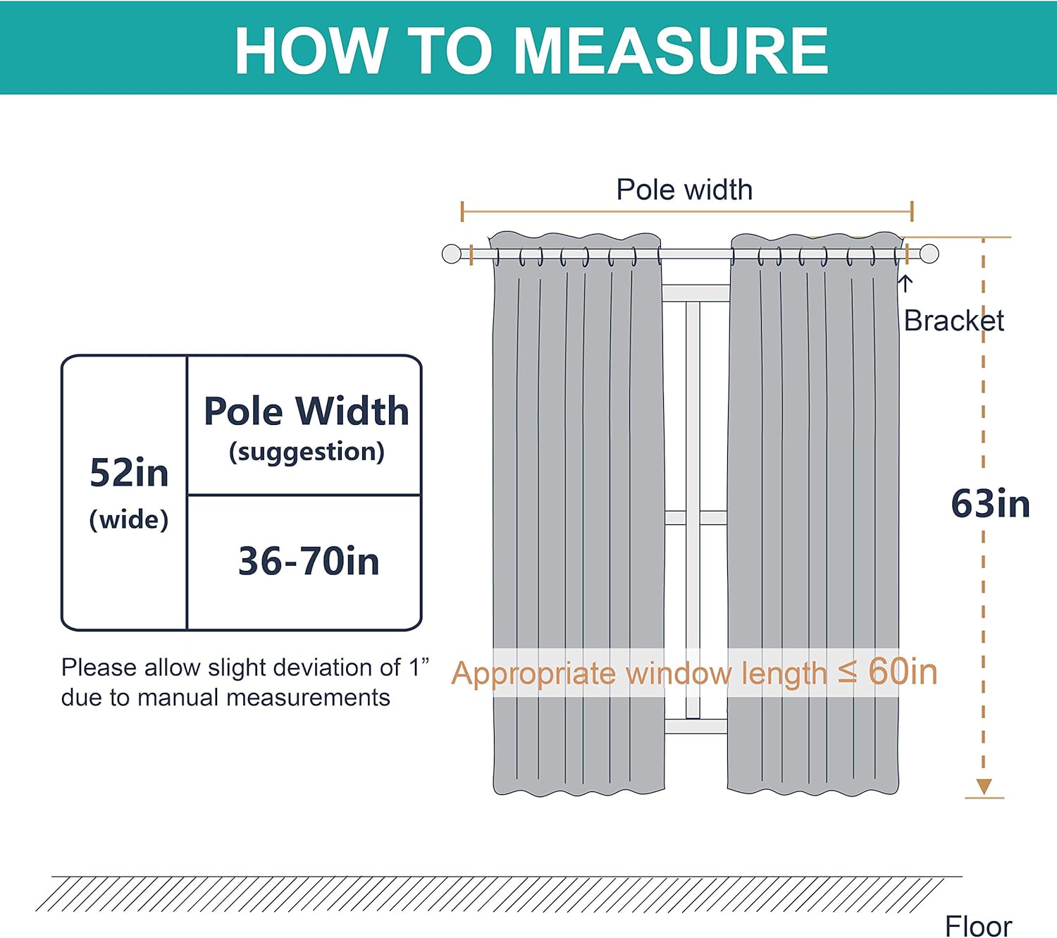 Nicetown 100% Blackout Curtain Panels, Thermal Insulated Black Liner Curtains for Nursery Room, Noise Reducing and Cold Blocking Drapes for…