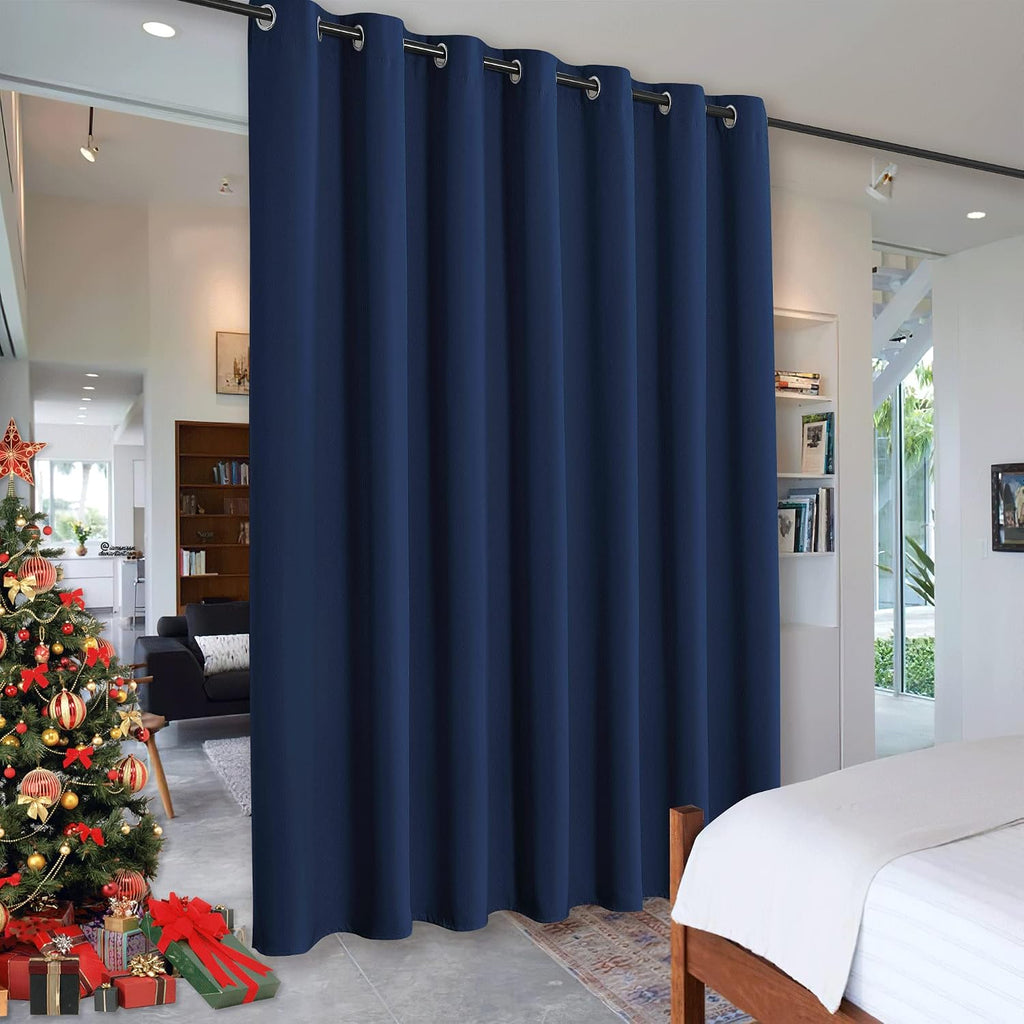 Rybhome RYB HOME Blackout Curtains Soundproof Energy Saving Insulating Privacy Room Divider Curtains for Patio Sliding Glass Door Living Ro…