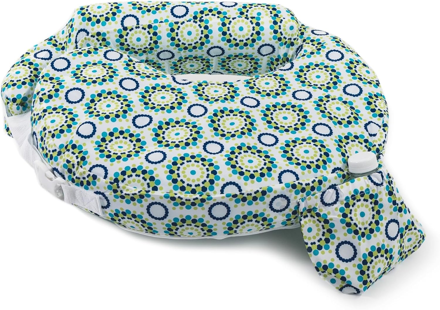 My Brest Friend Inflatable Travel Nursing Pillow For Breastfeeding, Bottlefeeding & Posture Support with Slipcover, Sparkles