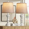 Retro Table Lamps Set of 2 Nightstand Lamp for Bedroom Vintage Rustic Table Lamps for Living Room Traditional Nightstand Bedside Lamps…