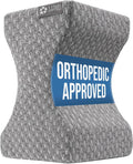 5Starsunited 5 STARS UNITED Large Knee Pillow for Side Sleepers - Hip, Memory Foam Leg Cushion for Side Sleeping - Between Legs Pillow for…