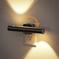 JandCase LED Night Light with 180° Rotatable Plug, Modern Night Lights Plug into Wall, 0-100LM Dimmable Night Light with Dusk-to-Dawn…