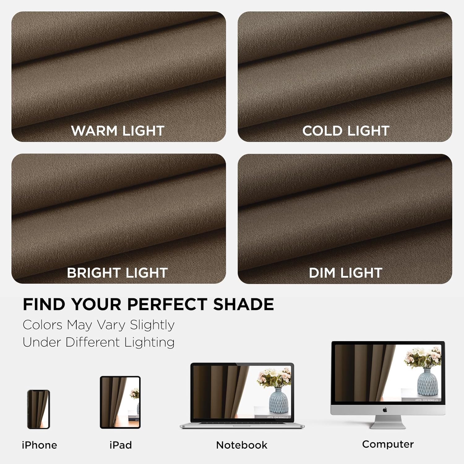 Joydeco Blackout Curtains 95 Inches Long 1 Panel, Thermal Insulated Long Curtains& Drapes 1 Piece, Room Darkening Grommet Drapes for Living…