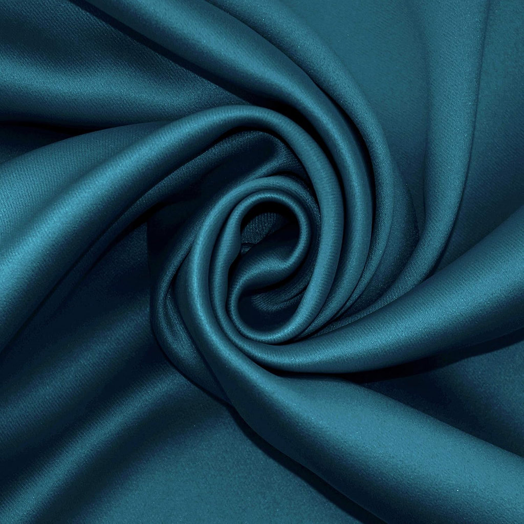 Sun Zero Nordic 2-pack Theater Grade Extreme 100% Blackout Grommet Curtain Panel Pair, 52" x 108", Teal