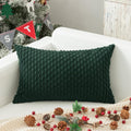 KevinTextile Kevin Textile 12x20 Inch Pillow Cover 1 Pack Boho Christmas Decorative Soft Striped Corduroy Lumbar Farmhouse Color Accent Rec…