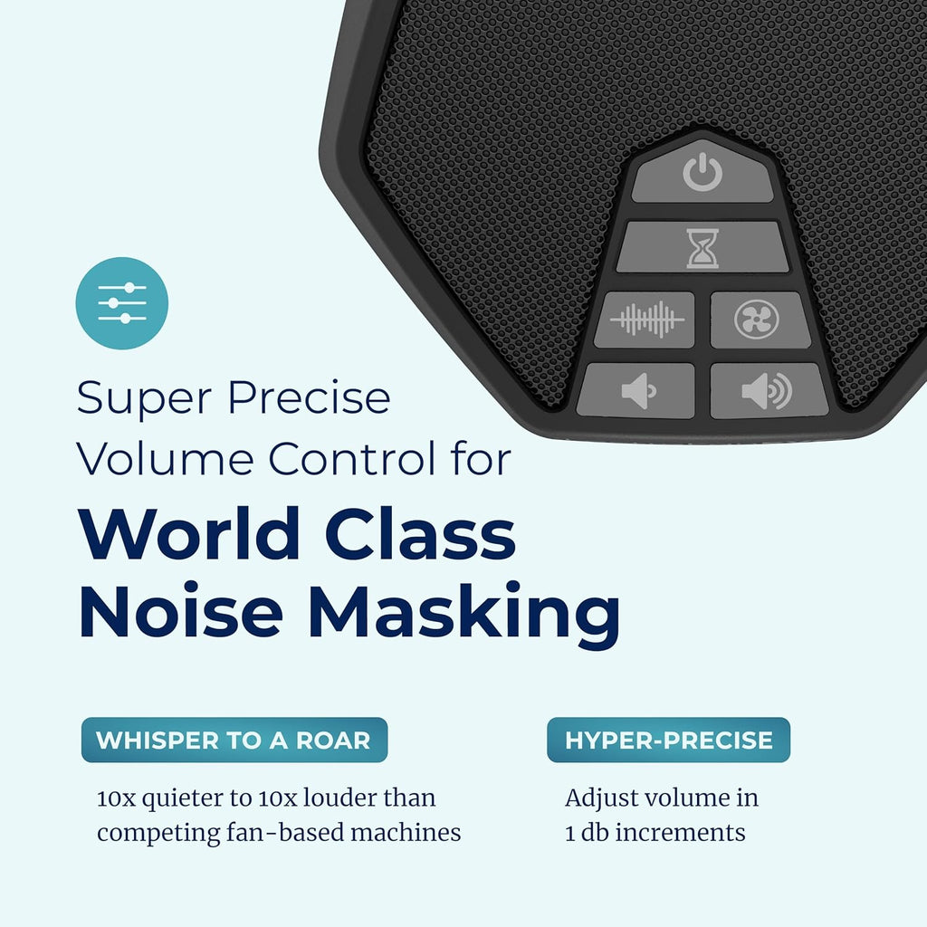 Adaptive Sound Technologies LectroFan EVO - Non-Looping Sound Machine for Sleep - Soothing Noise - Convenient Sleep Timer - Lightweight…