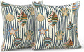 LVTXIII Outdoor Throw Pillow Covers Set of 2, Patio Waterproof Pillow Cases Fade Resistant Accent Pillow Covers for Home and Garden…