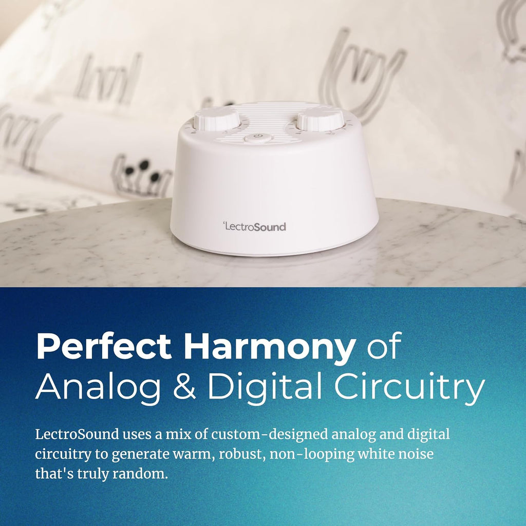 Adaptive Sound Technologies LectroSound - Noise Machine for Optimal Sleep Environment - Non-Looping Nature Sounds - Precision Volume…
