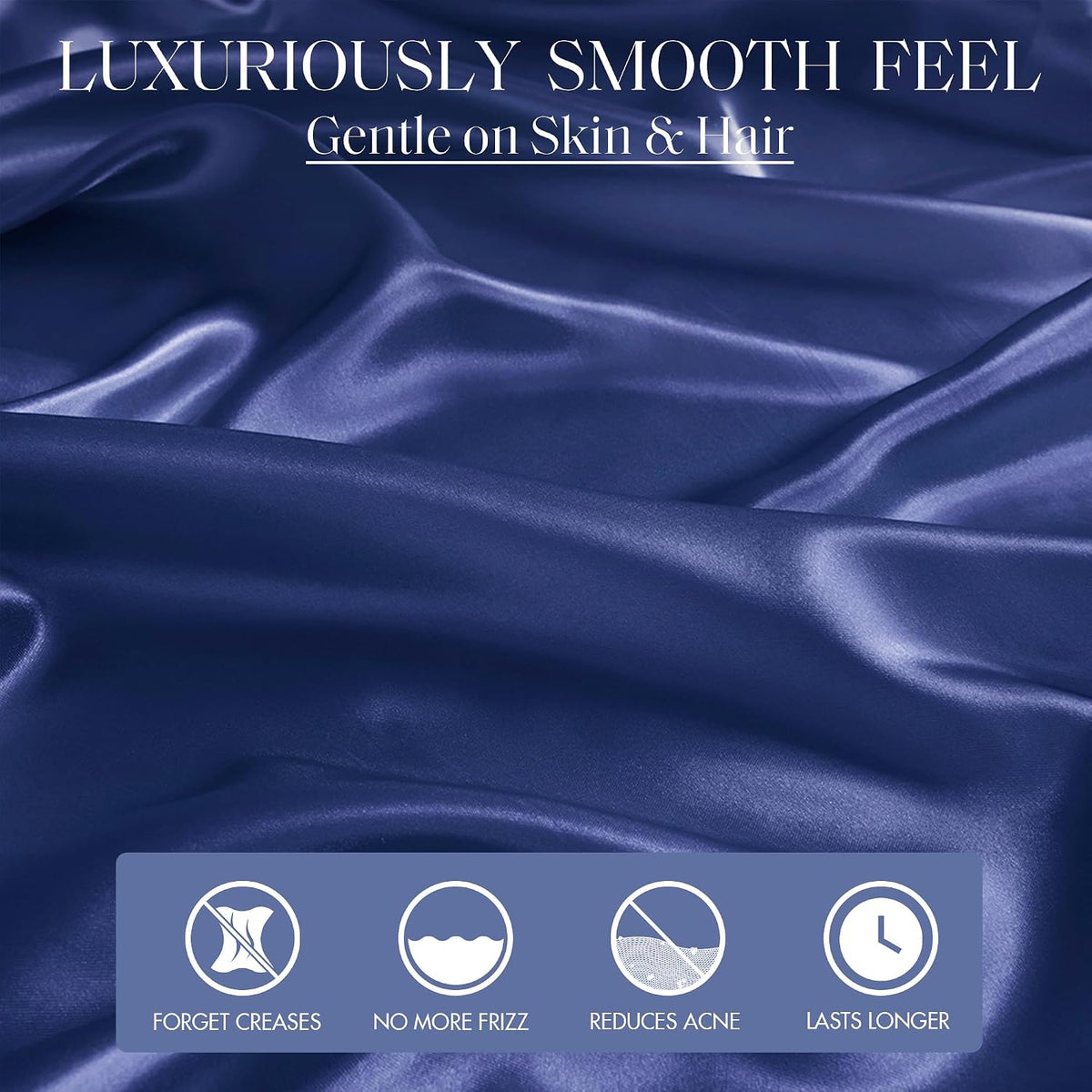Madisonpark Madison Park Essentials Satin Sheet Set Luxury and Silky with Natural Sheen, Elastic 14" Pocket fits up to 16" Mattress, All Ar…