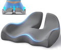 Benazcap X Large Memory Seat Cushion for Office Chair Ergonomic Cushions Pad Pillow for Pressure Relief Sciatica & Memory Foam for Long Sit…