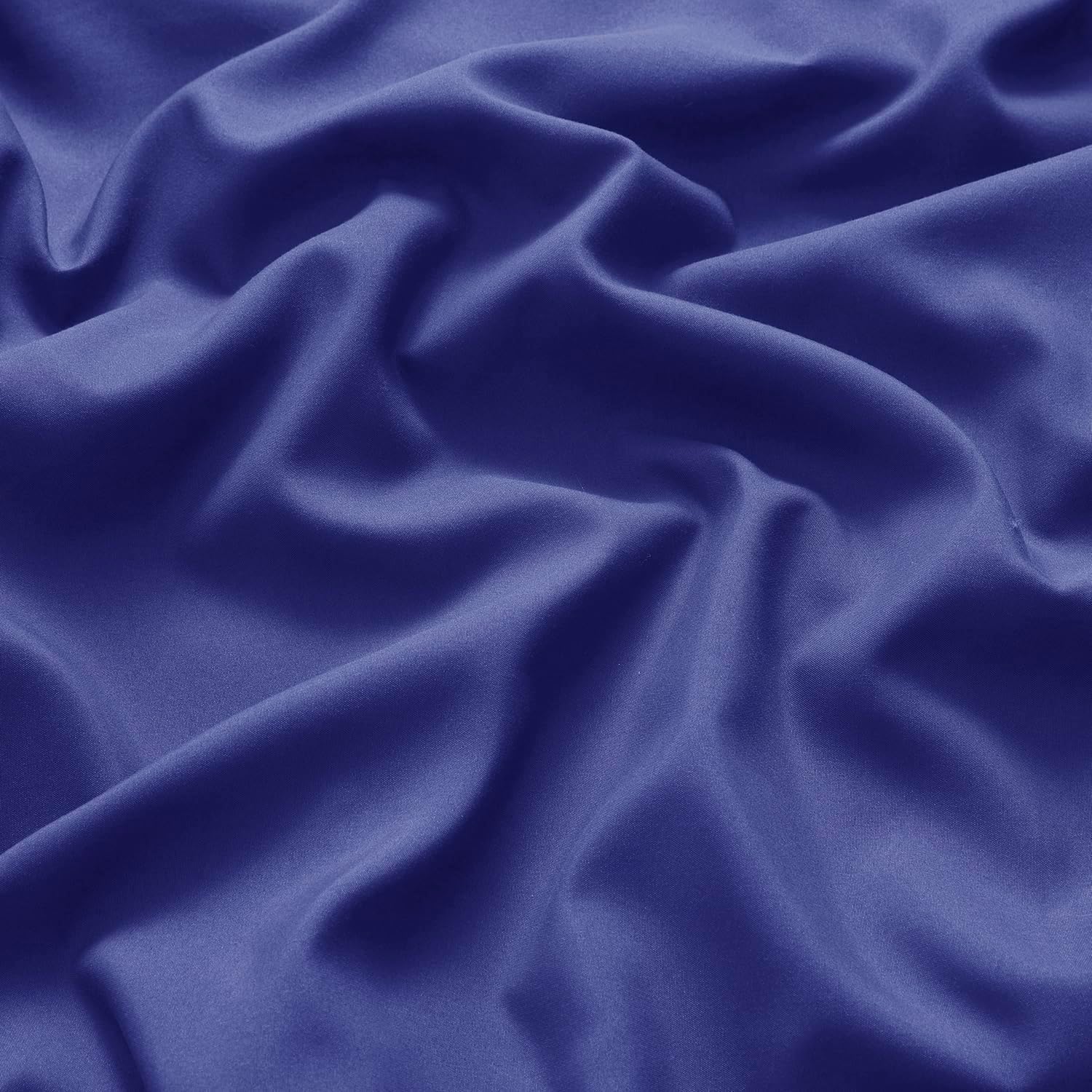 Nestl Royal Blue Pillow Cases - Soft Queen Size Set of 2, 1800 Microfiber, Envelope Closure, 20x30 Inches cotton Blue
