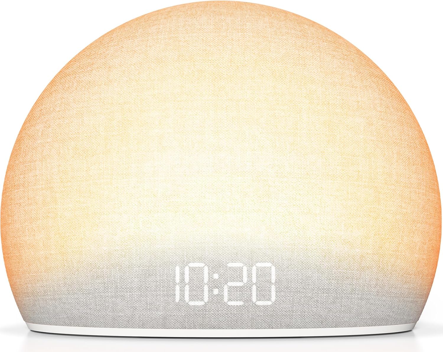 HOUSBAY Sunrise Alarm Clock with White Noise Sound Machine – Wake-Up Light for Bedroom, 5 Gentle Alarm Sounds, 20 Soothing Sleep Sounds…