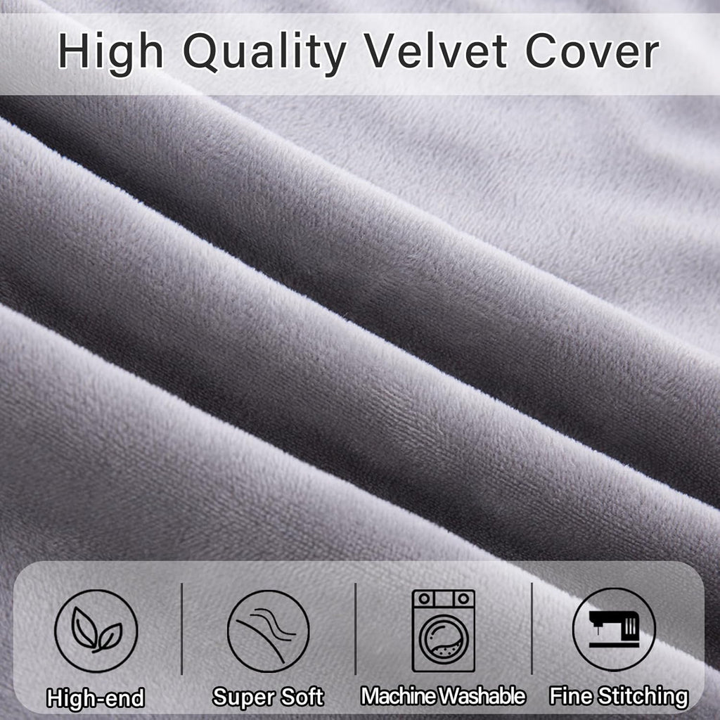 1 MIDDLE ONE Body Pillow, Memory Foam Body Pillows for Adults Sleeping, Long Pillow for Bed, Big Large Firm Full Body Pillow for Side…